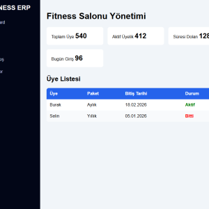 FİTNESS SALONU