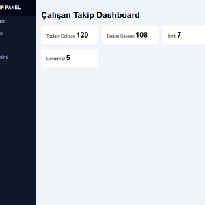 PERSONEL TAKİP UYGULAMASI